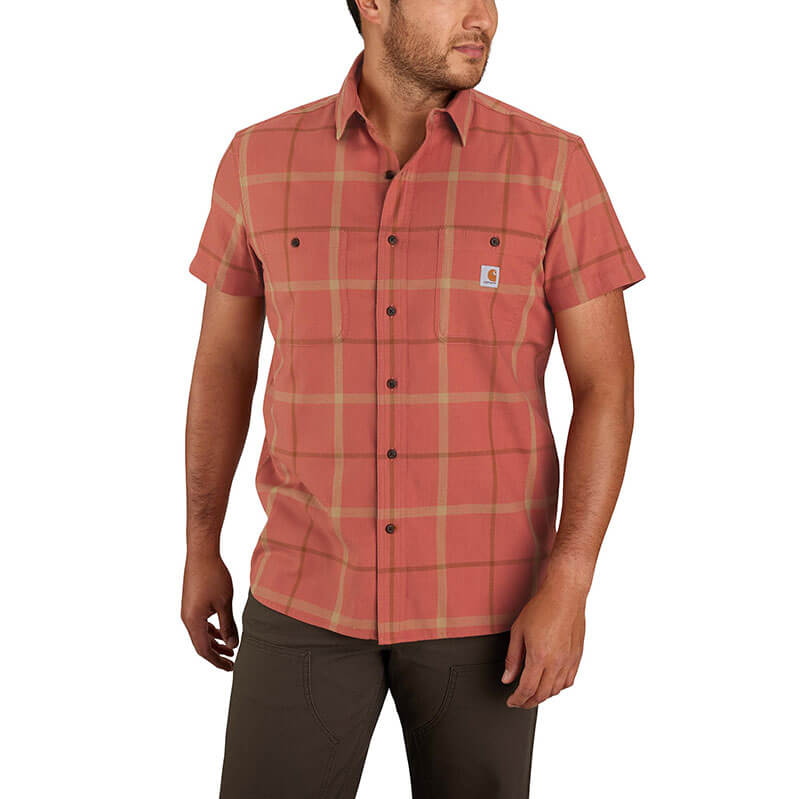 105701 – Carhartt Men’s Rugged Flex® Relaxed Fit Lightweight Short-Sleeve Shirt