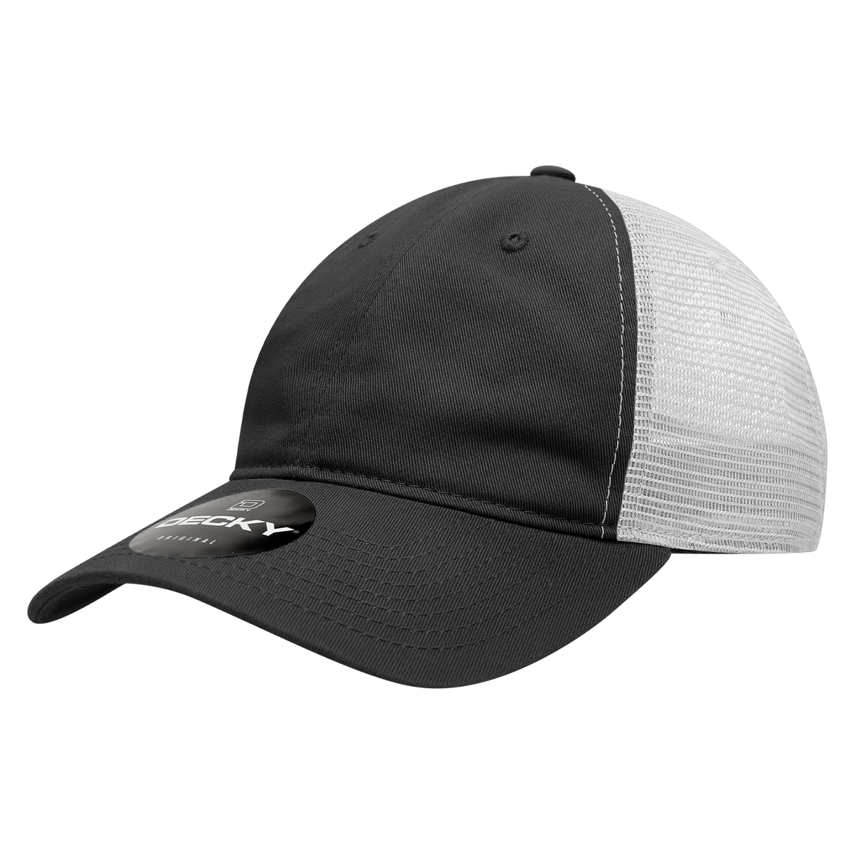 Decky 120 – 6-Panel Low Profile, Relaxed Cotton Trucker Cap – CASE Pricing