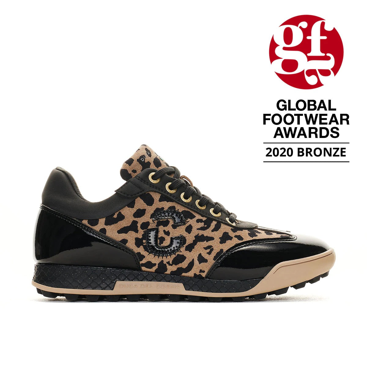 WOMEN’S KING CHEETAH BLACK GOLF SHOE