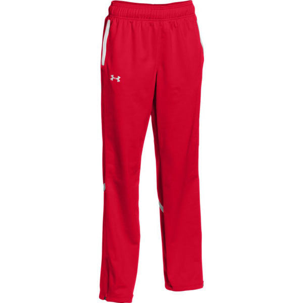 Under Armour Women’s Red/White Qualifier Warm-Up Pant