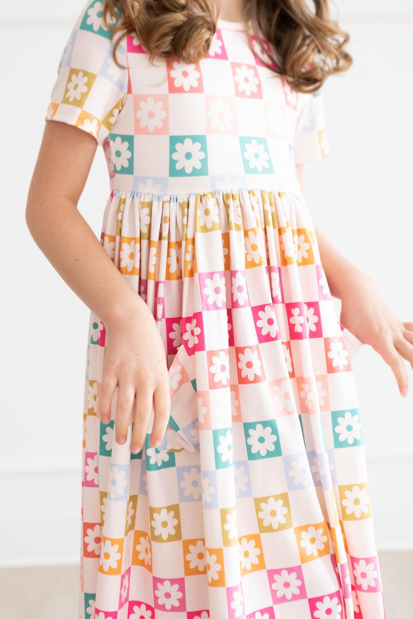 Checkmate Pocket Twirl Dress