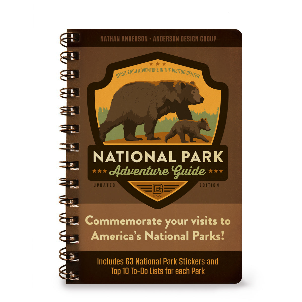 63-Park National Park Adventure Guide Book (Best Seller!)