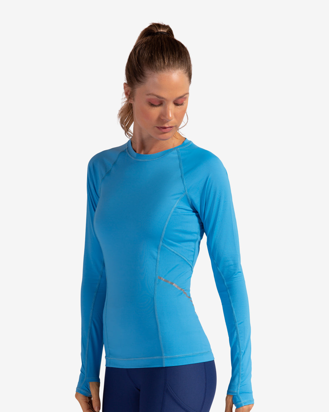 WOMEN’S REFLECTIVE WAIST TOP (2014) – Ocean Blue