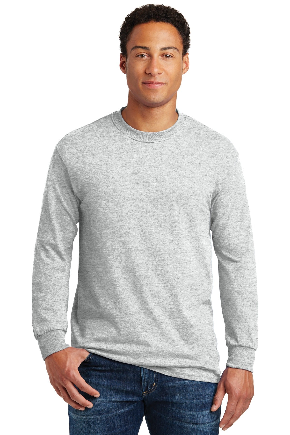 Gildan® – Heavy Cotton™ 100% Cotton Long Sleeve T-Shirt. 5400