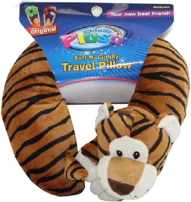 Kids’ Animal Friend Plush Travel Pillow by Cloudz