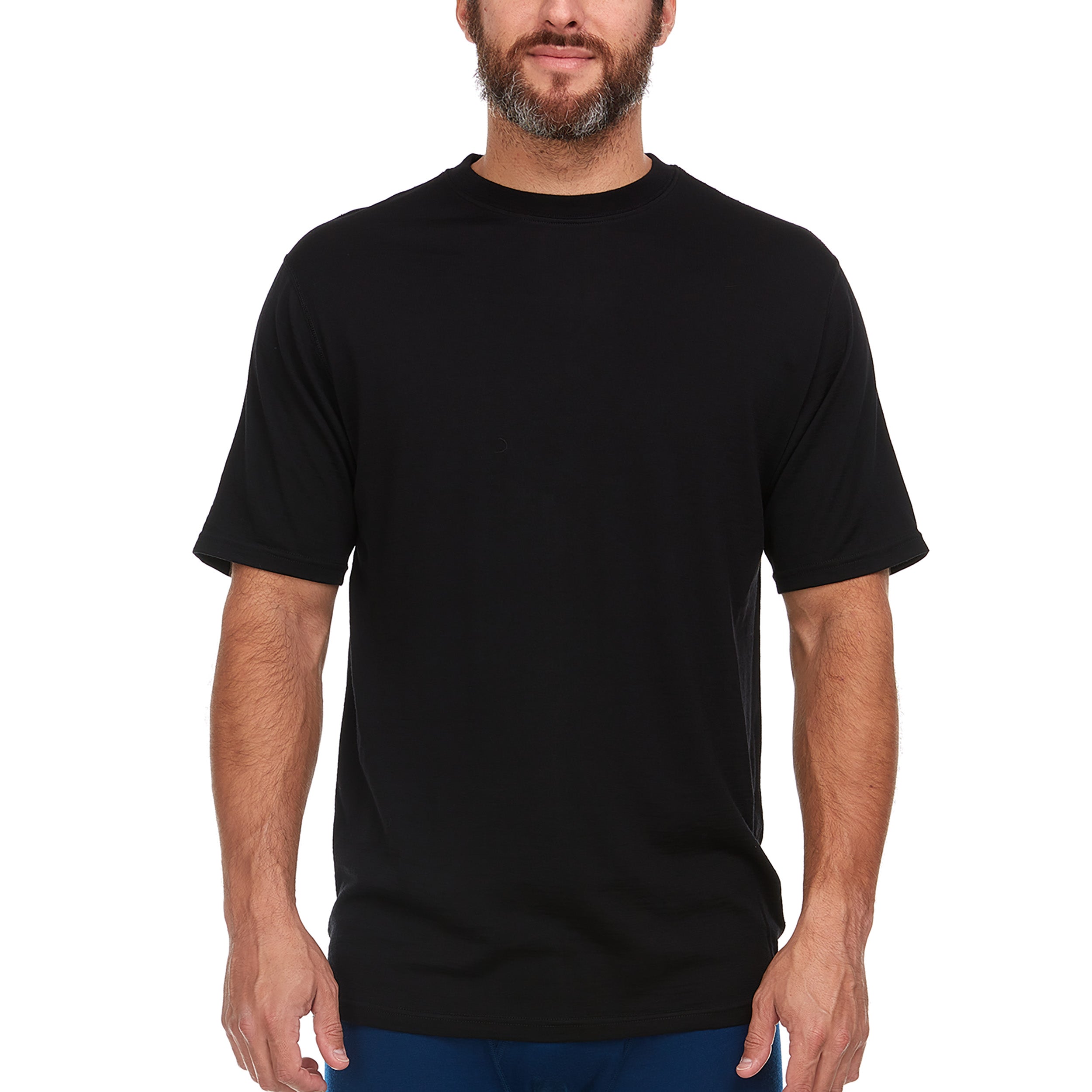 Algonquin Men’s T-Shirt Crew 100% Merino Wool