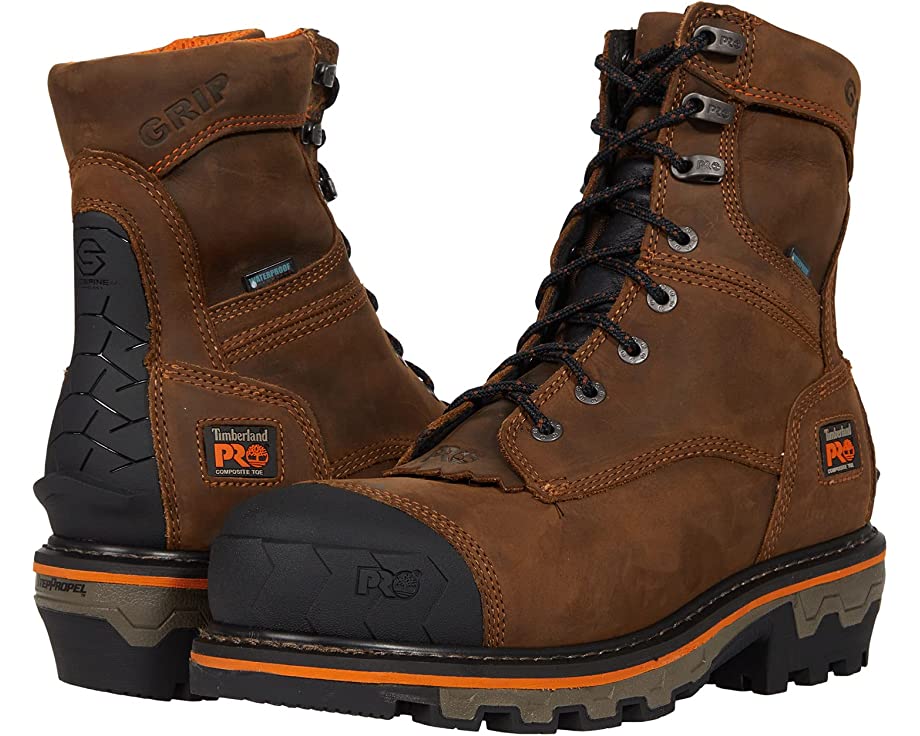 TB0A28SB214 – Timberland Pro Men’s Boondock HD Logger Composite Toe Waterproof Work Boot