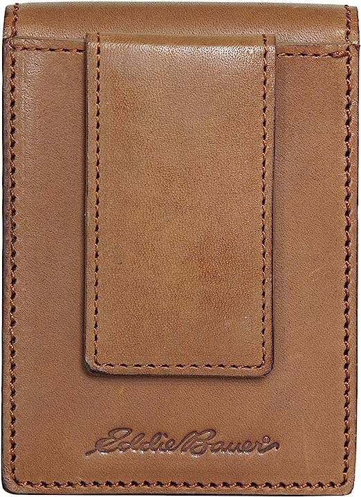 Outdoor Leather Front Pocket Wallet by Eddie Bauer