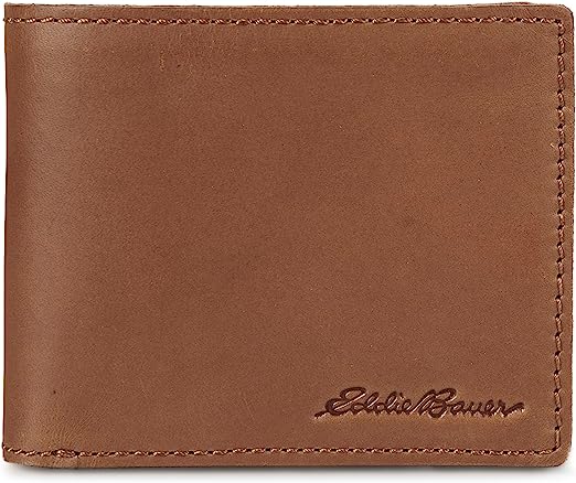 Eddie Bauer Outdoor Leather Bifold Wallet