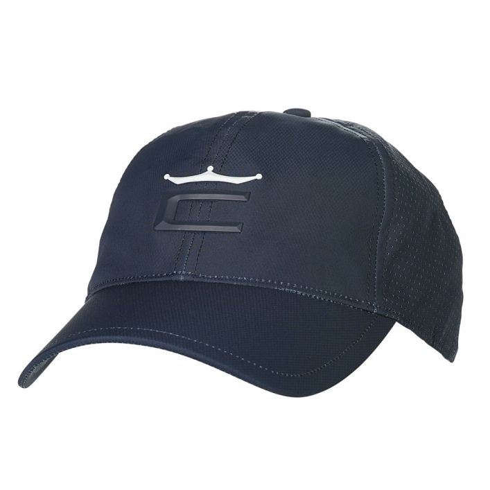 WOMEN’S CROWN ADJUSTABLE GOLF CAP – Navy Blazer