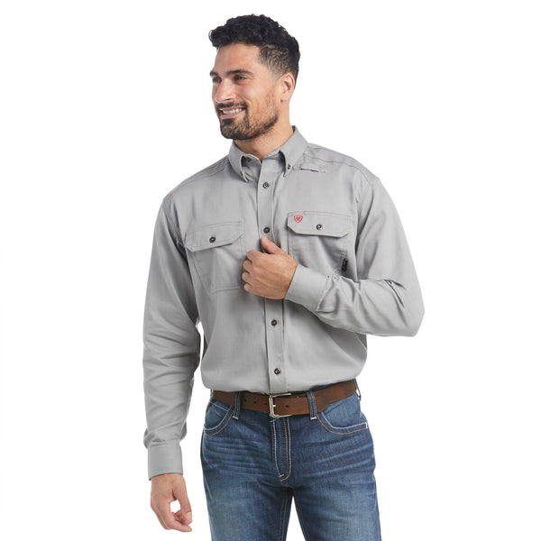 Ariat Men’s Flame Resistant Solid Work Shirt