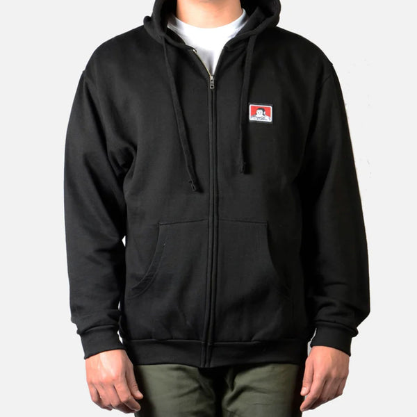 Ben Davis Men’s Regular Fit Logo Full-Zip Hoodie