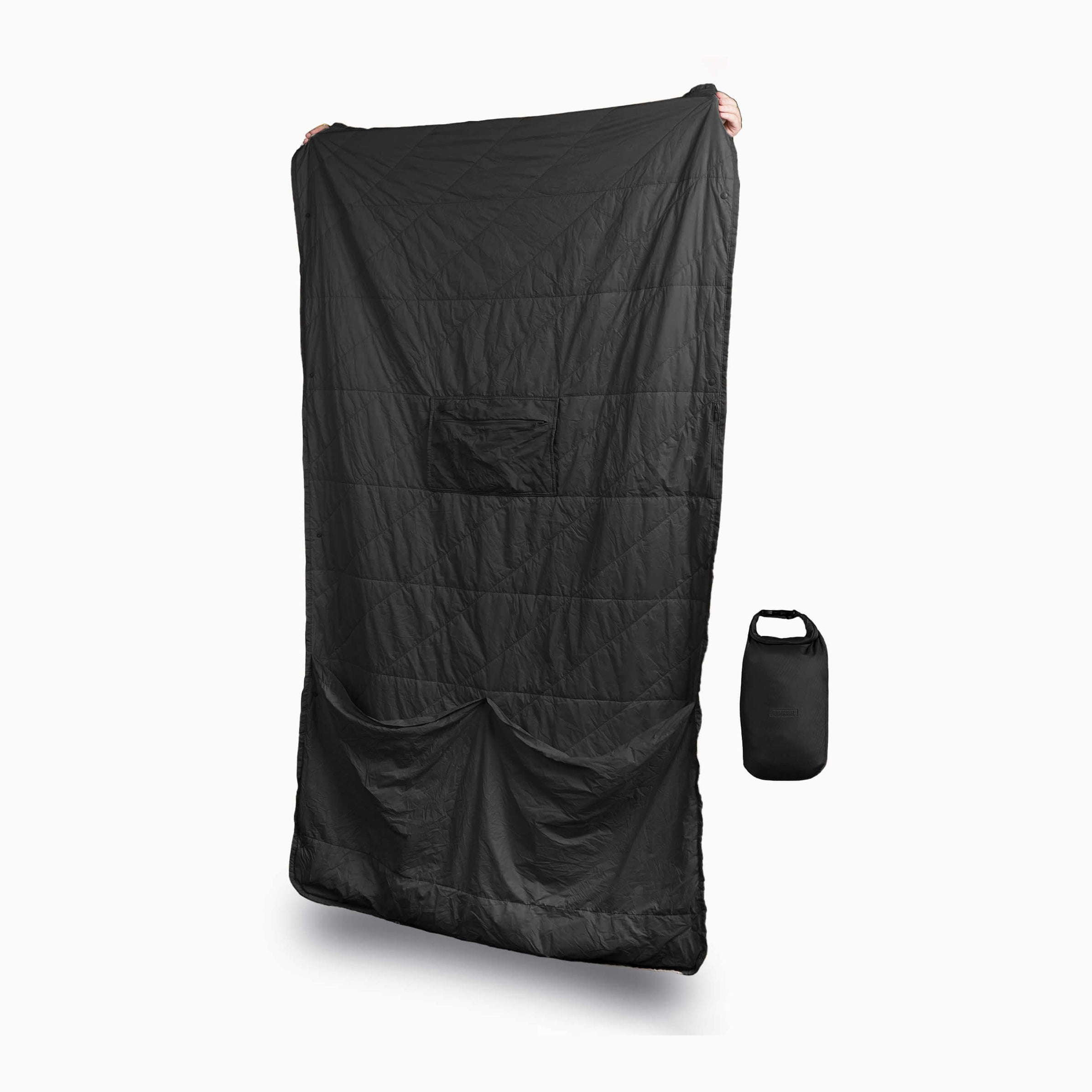 Layover™ Travel Blanket – Insulated & Packable | Black