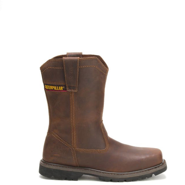 CAT Men’s Wellston Steel Toe Wellington Boot