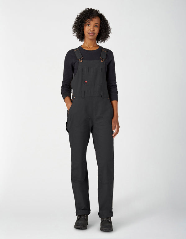 Dickies Women’s Straight Fit Duck Double-Front Bib Overalls