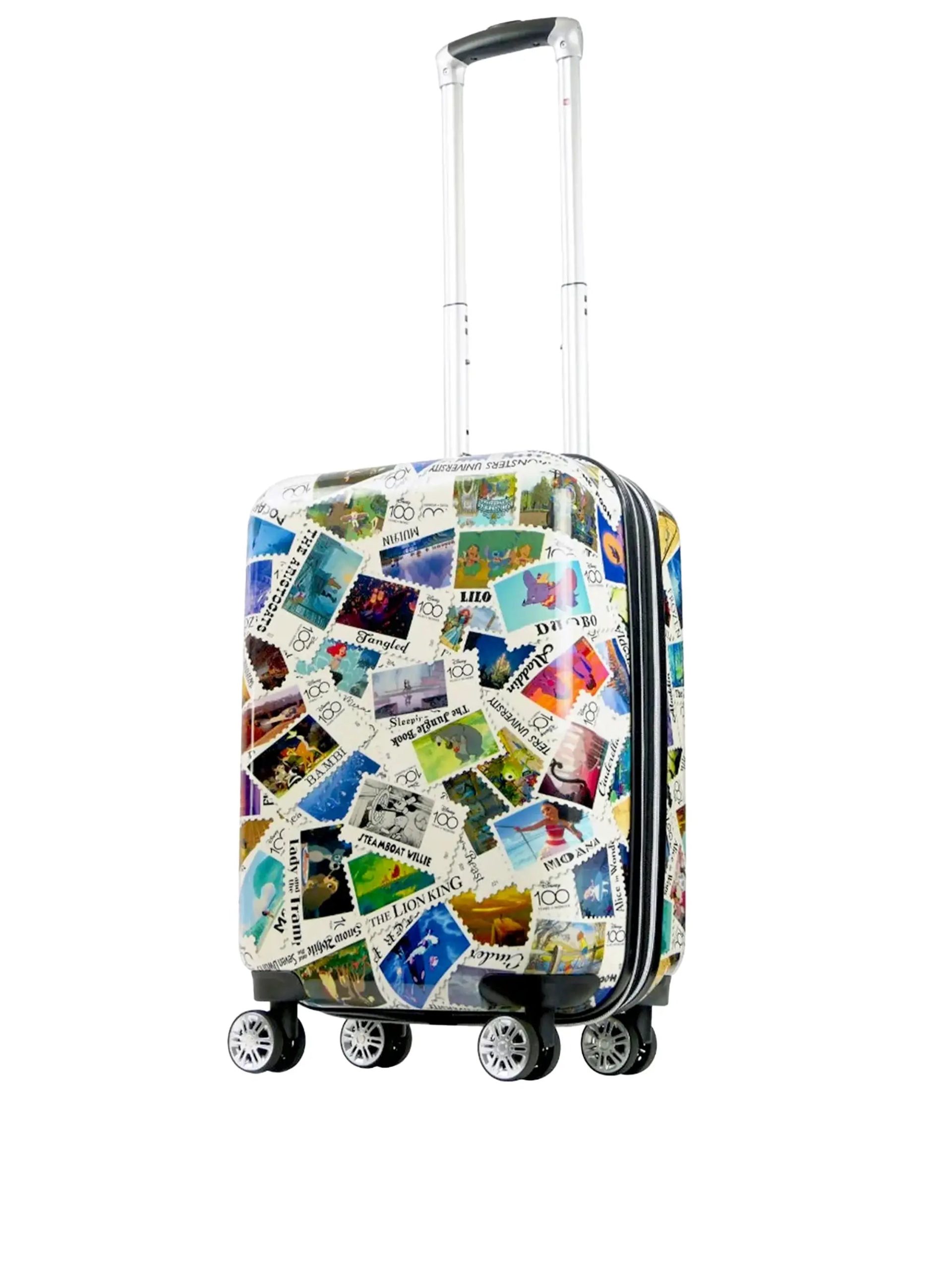 Disney 100 Years Stamps Hard-sided Spinner 22″ Luggage