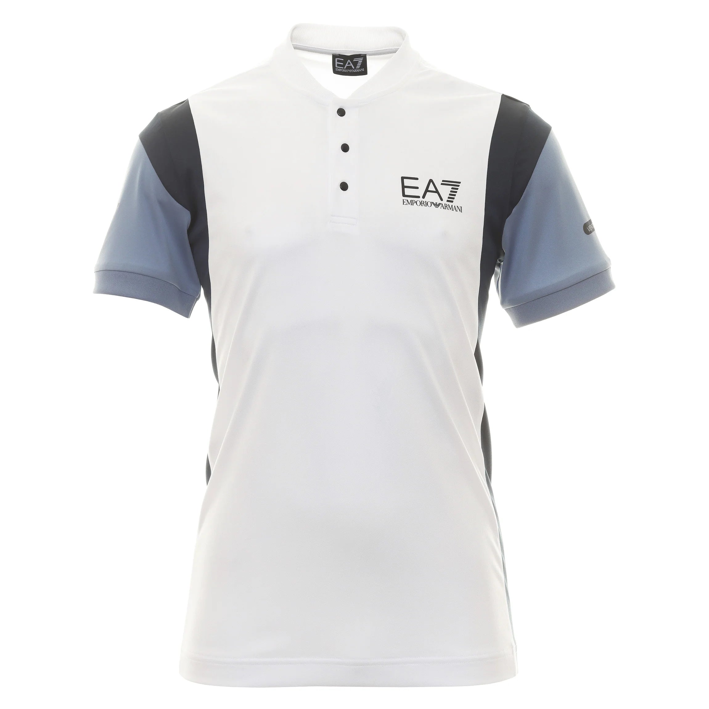 Emporio Armani EA7 Ventus7 Colour Block Polo Shirt