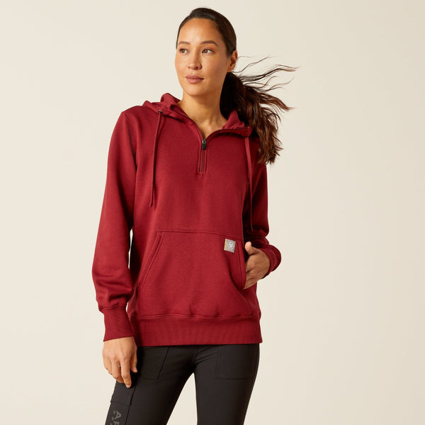 Ariat Women’s Rebar Skill Set Half-Zip Hoodie