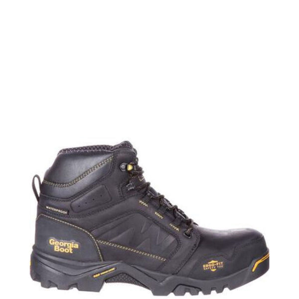 Georgia Boot Men’s Amplitude 6″ Waterproof EH Comp Toe Hiker Work Boot