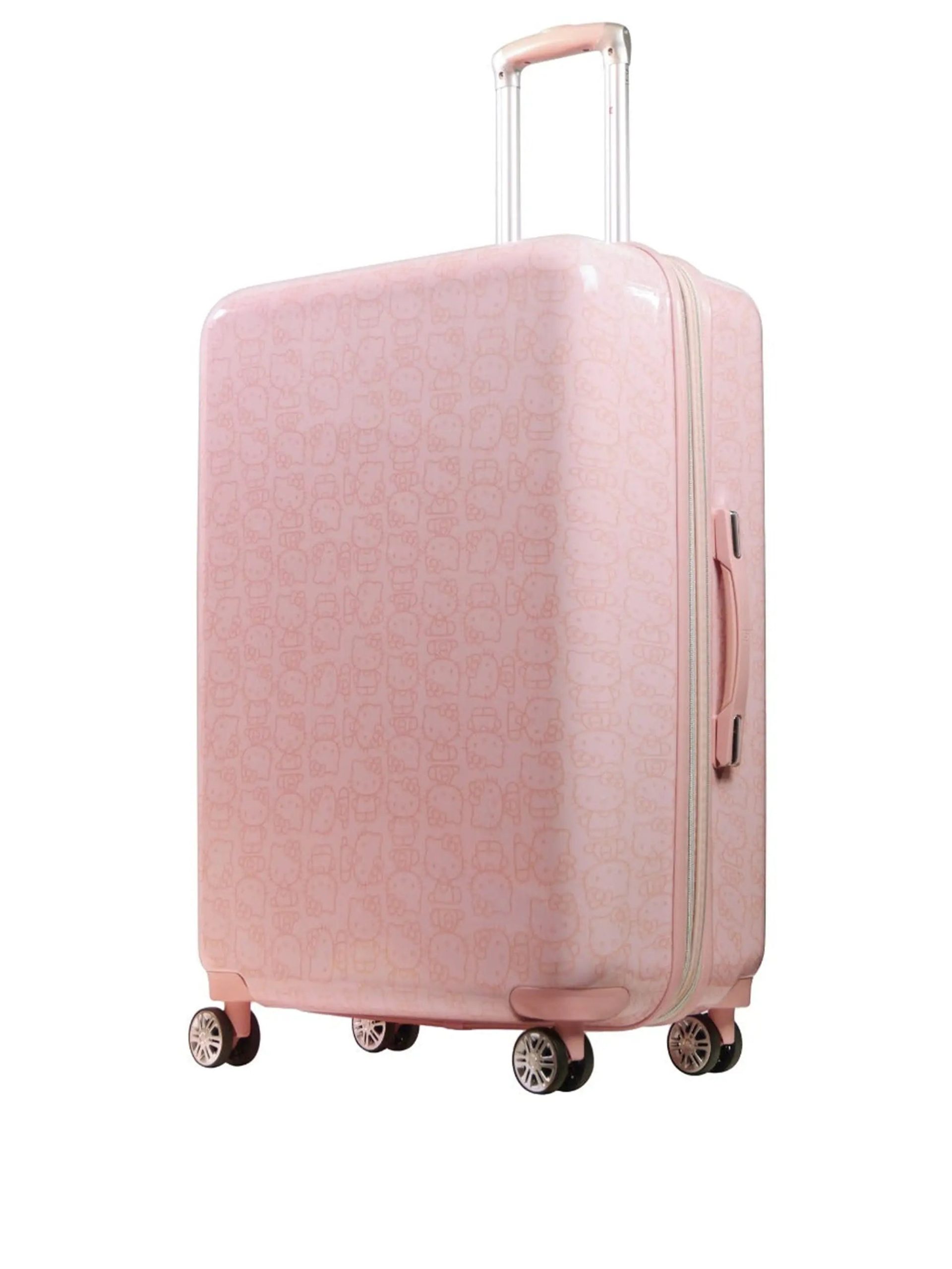 Hello Kitty Pose All Over 29.5″ Hard-Sided Luggage Pink