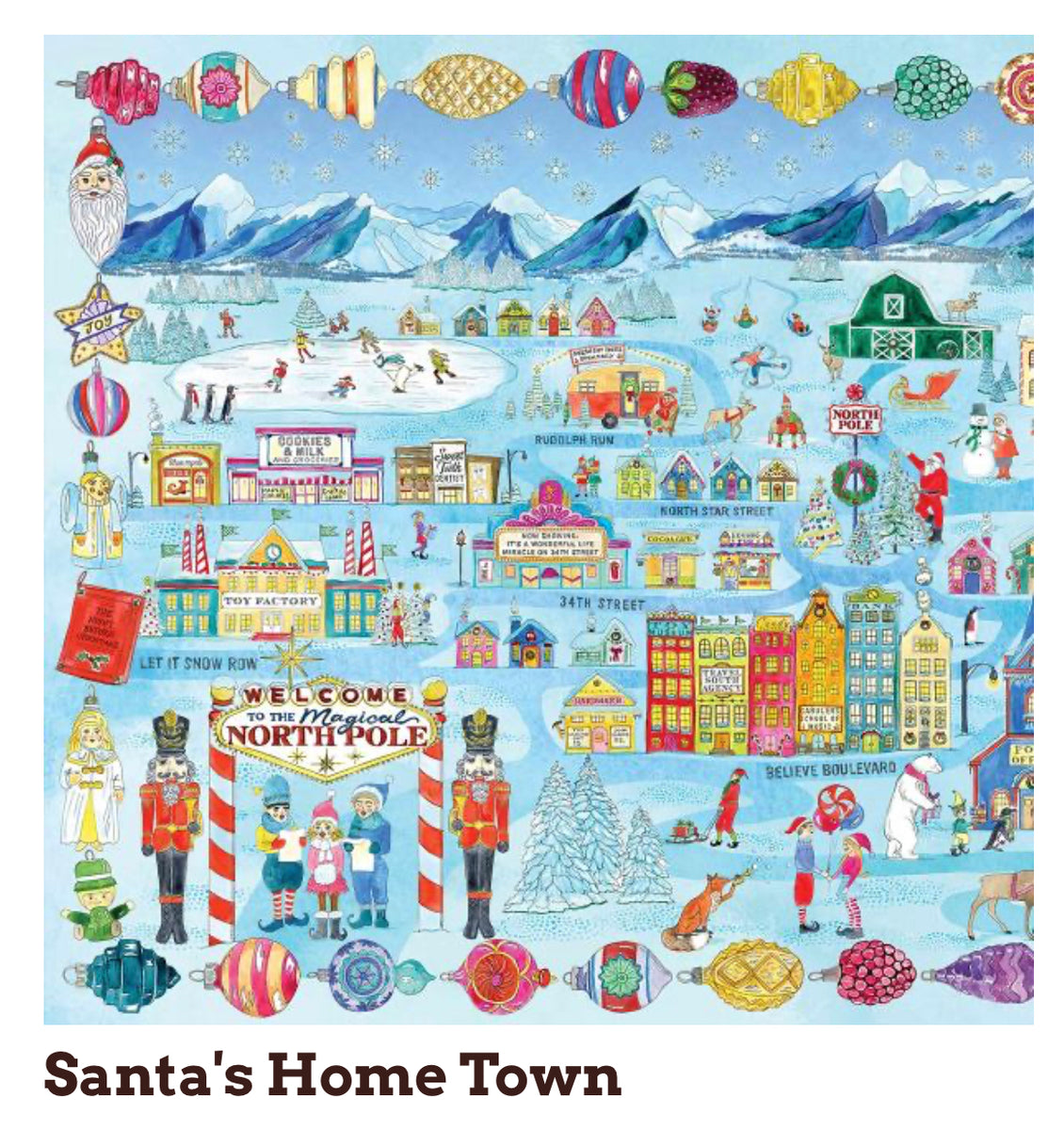 True South Puzzle SANTA’S HOMETOWN