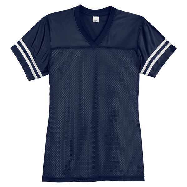 Sport-Tek Women’s True Navy/ White PosiCharge Replica Jersey