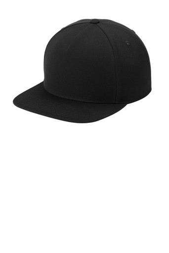 Sport-Tek STC55 Yupoong Premium 5 Panel Snapback Cap