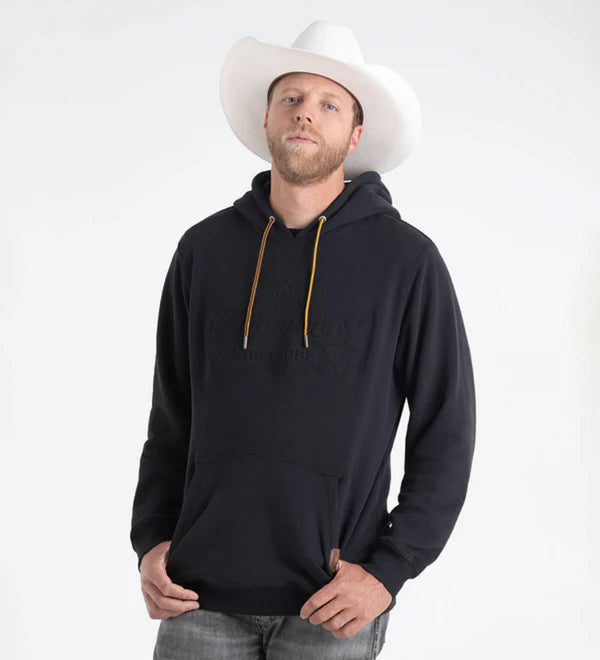 Thorogood Men’s Heavyweight Brushed Embossed Logo Hoodie