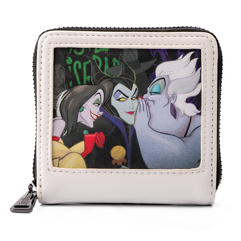 Loungefly: Disney – Villains Club Polaroid Zip Wallet