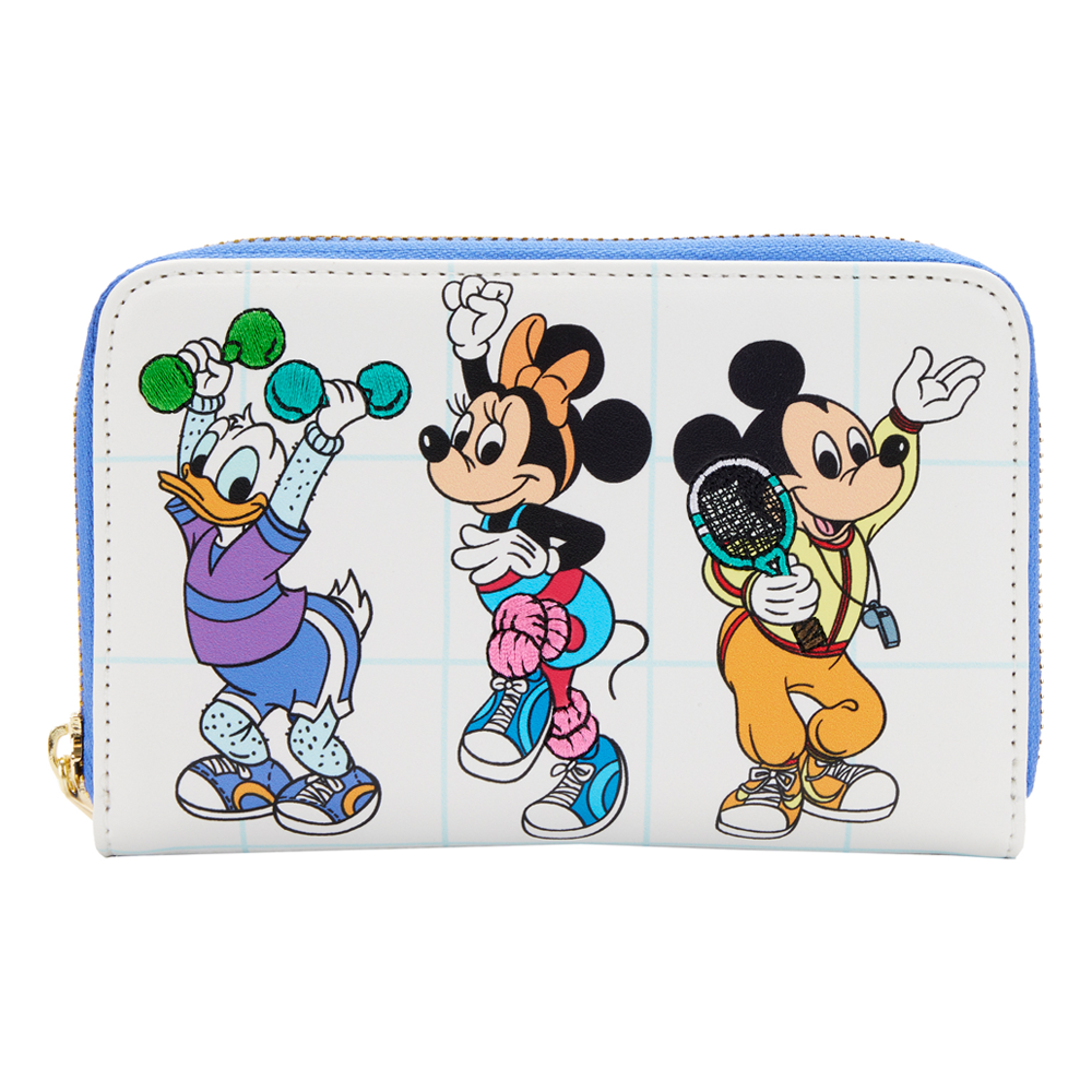 Loungefly: Disney – Mousercise Zip Around Wallet