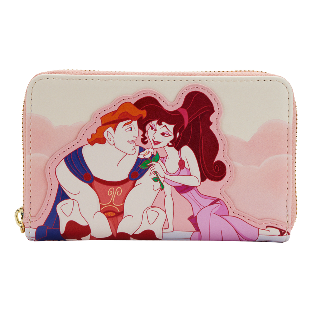 Loungefly: Disney – Hercules 25th Anniversary Meg and Hercule Zip Around Wallet