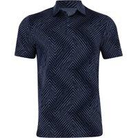 Adidas Ultimate365 Allover Print Shirt in Collegiate Navy / Preloved Ink