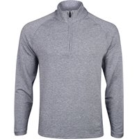 Bonobos Golf The Playthrough Performance Half Zip Outerwear in Slate / Heather