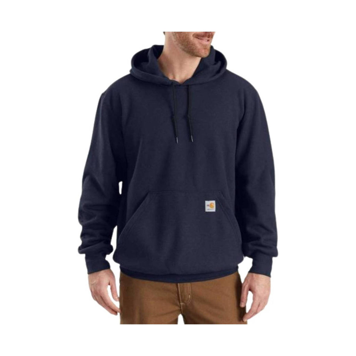 Carhartt Men’s Flame Resistant Heavyweight Hooded Sweatshirt – Dark Navy