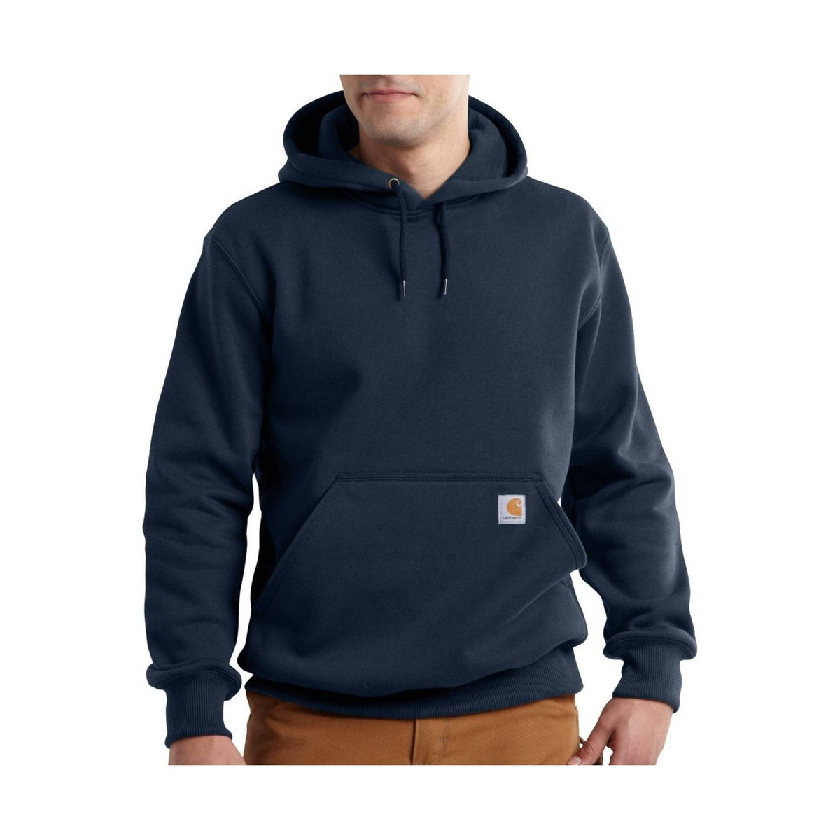 Carhartt Men’s Rain Defender Loose Fit Heavyweight Sweatshirt – New Navy