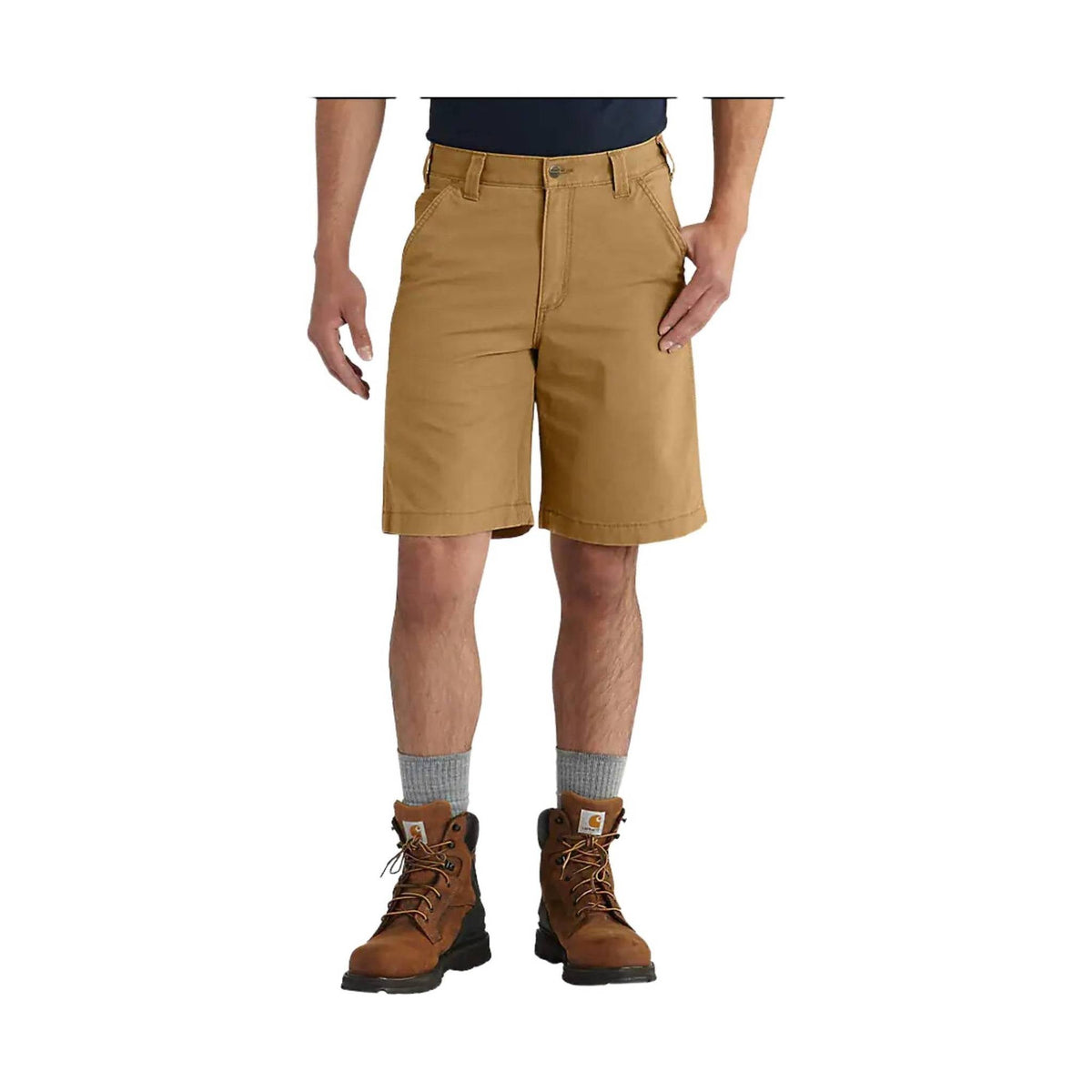 Carhartt Men’s Rugged Flex Rigby Short 10 Inch – Hickory