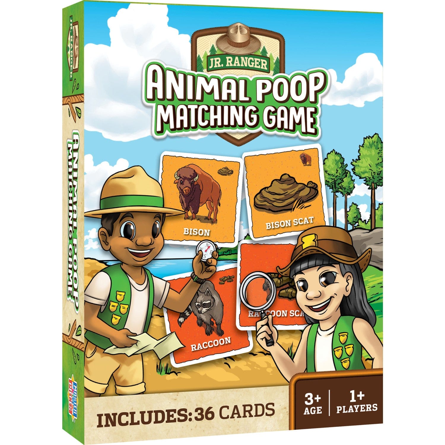 Jr. Ranger – Animal Poop Matching Game