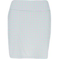 Ladies FootJoy Knit Previous Season Apparel Style Skort in Lavender / Mint / Gingham