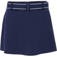 Ladies Greyson Belted Luna Skirt With Shortie Skort in Maltese Blue