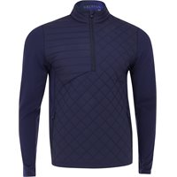 Greyson Yukon Hybrid Half Zip Outerwear in Maltese Blue