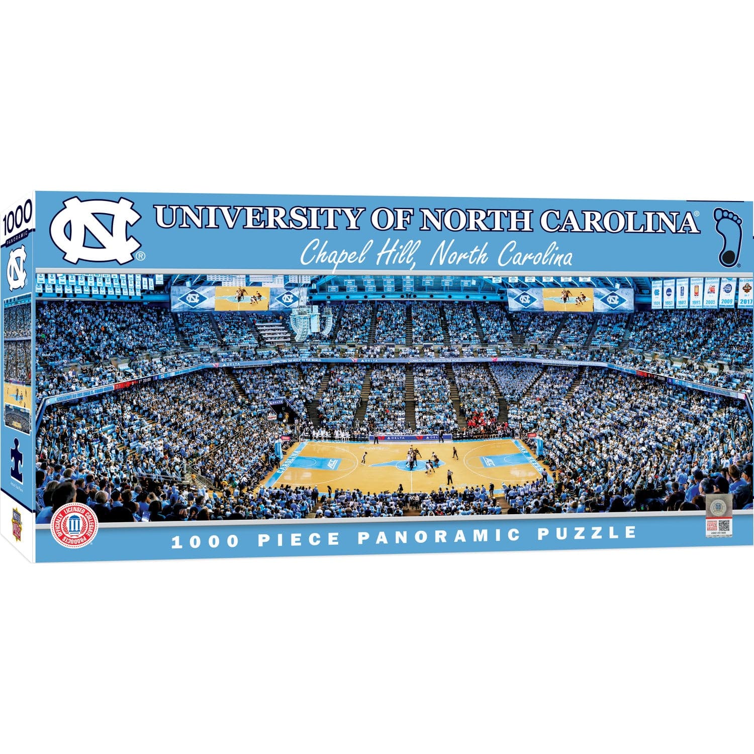 UNC Tar Heels – 1000 Piece Panoramic Jigsaw Puzzle