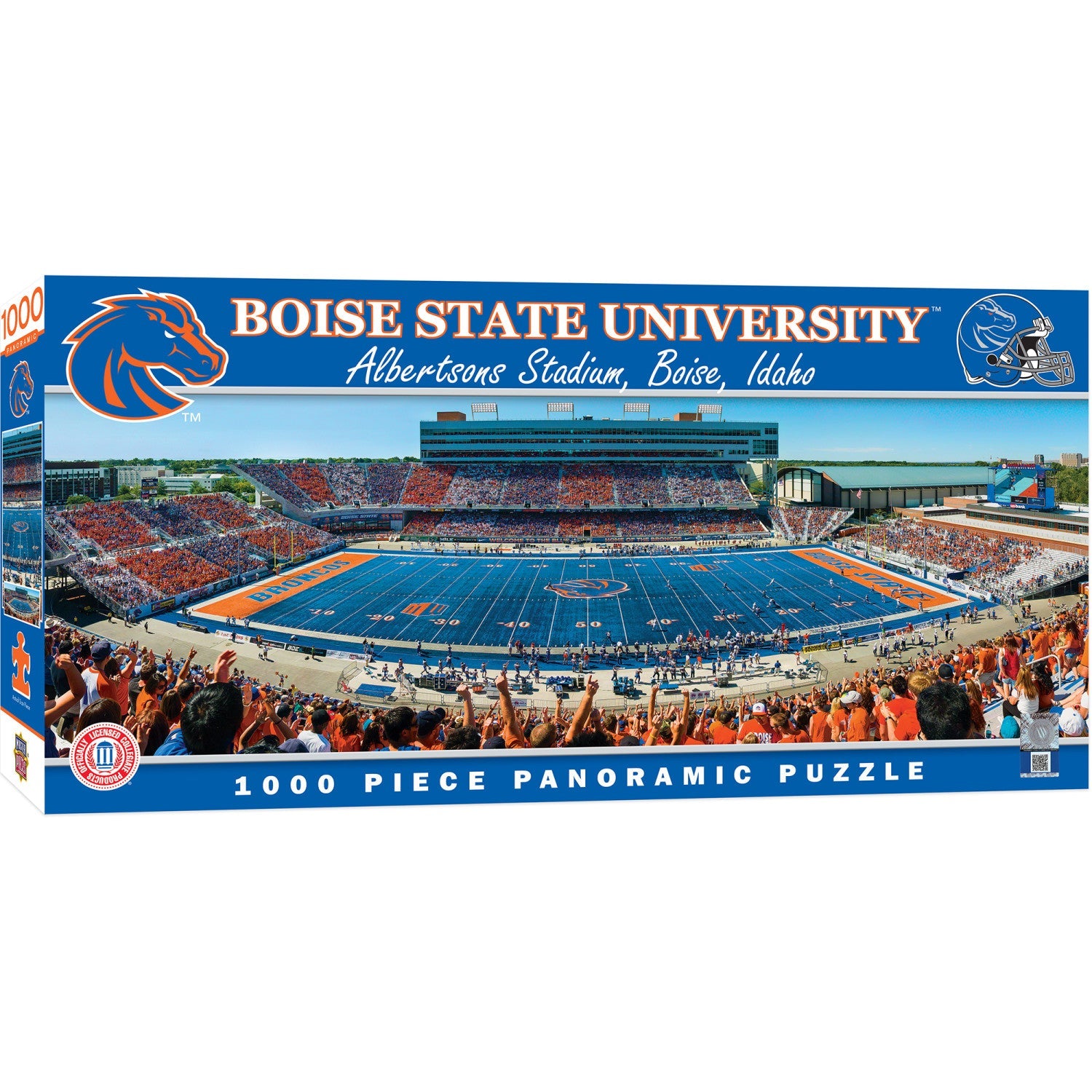 Boise State Broncos – 1000 Piece Panoramic Jigsaw Puzzle