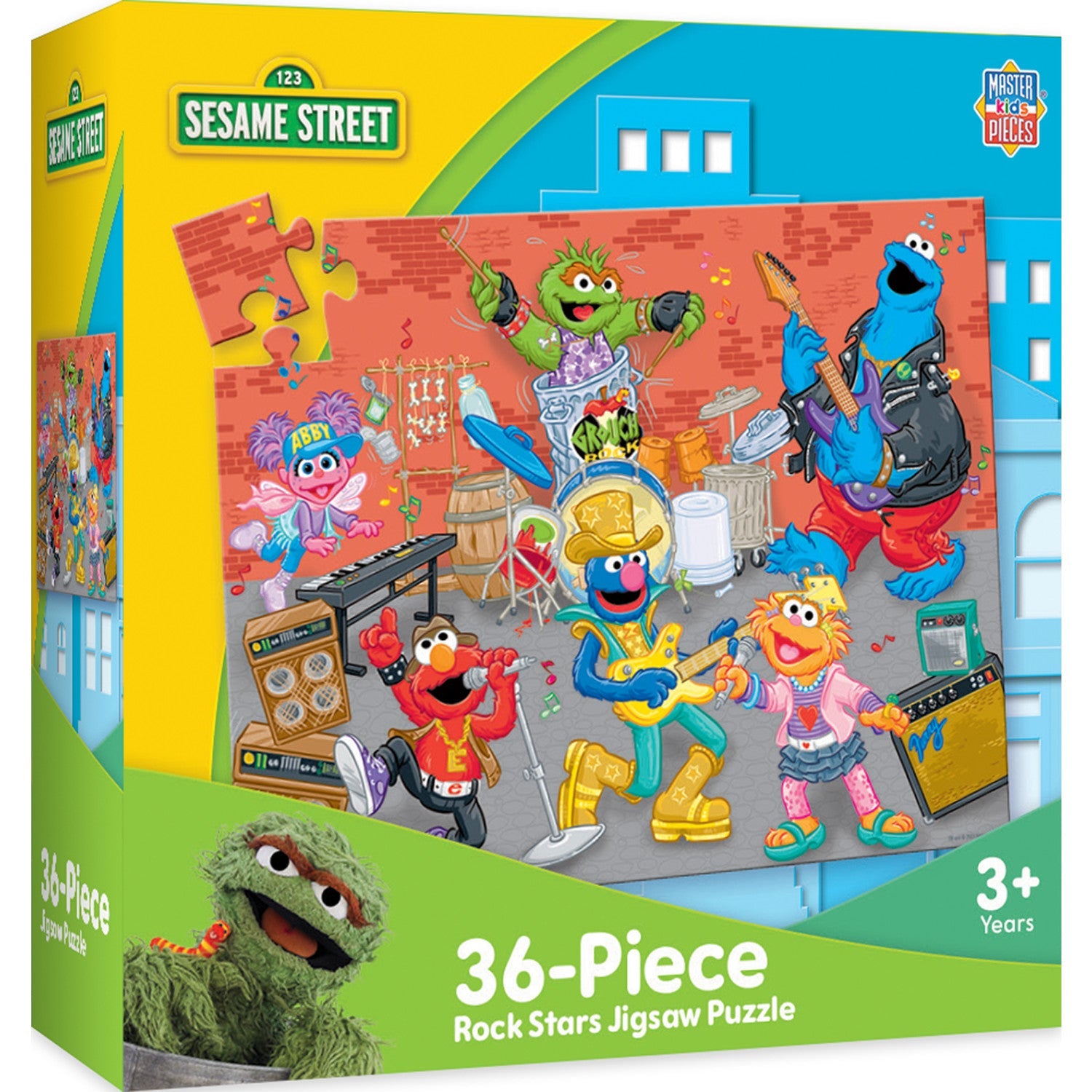 Sesame Street – Rock Stars 36 Piece Jigsaw Puzzle