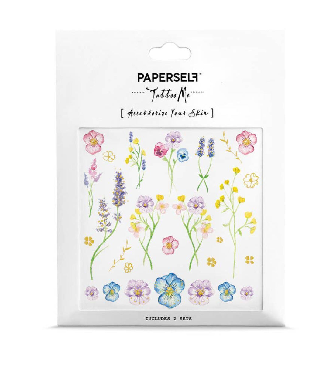 Little Garden Temporary Tattoos Stickers