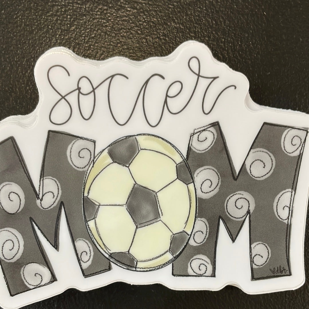 Soccer Mom Sticker