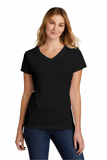 Port & Company LPC330V Ladies Tri Blend V Neck Tee