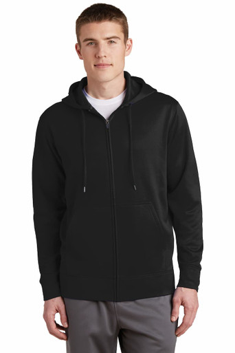 Sport-Tek ST238 Sport Wick Fleece Full Zip Hooded Jacket