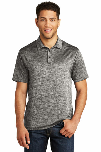 Sport-Tek ST590 PosiCharge Electric Heather Polo