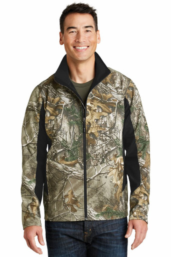 Port Authority J318C Camouflage Colorblock Soft Shell