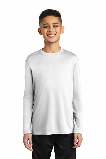 Port & Company PC380YLS Youth Long Sleeve Performance Tee